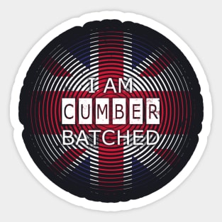 I AM CUMBERBATCHED Sticker